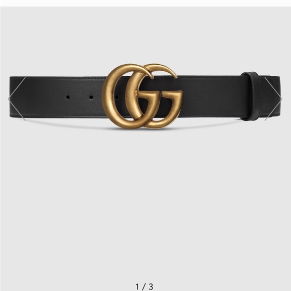 2015 RE-EDITION WIDE LEATHER BELT | Size 70 | Bag included | Great Condition | - Picture 9 of 12